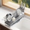 Stainless Steel Dish Drying Rack Over The Sink With Tray 3