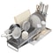 Stainless Steel Dish Drying Rack Over The Sink With Tray 5