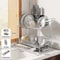 Stainless Steel Dish Drying Rack Over The Sink With Tray 18