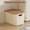 Compact Plastic Storage Box With Lid For Home Organization 11