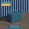 Compact Plastic Storage Box With Lid For Home Organization 13