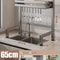Stainless Steel DoubleLayer Kitchen Sink Dish Draining Shelf 8