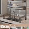Stainless Steel DoubleLayer Kitchen Sink Dish Draining Shelf 17