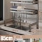 Stainless Steel DoubleLayer Kitchen Sink Dish Draining Shelf 21