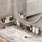 Bathroom U Shaped Wall Mounted Over Sink Organizer Shelf 1