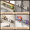 Bathroom U Shaped Wall Mounted Over Sink Organizer Shelf 2