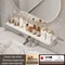 Bathroom U Shaped Wall Mounted Over Sink Organizer Shelf 21