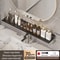 Bathroom U Shaped Wall Mounted Over Sink Organizer Shelf 28