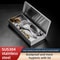 Stainless Steel Travel Cutlery Storage Box With Lid 0