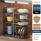 Multilayer Kitchen Storage Rack For Countertops And Cabinets 10