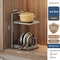 Multilayer Kitchen Storage Rack For Countertops And Cabinets 11