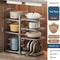 Multilayer Kitchen Storage Rack For Countertops And Cabinets 15