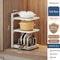 Multilayer Kitchen Storage Rack For Countertops And Cabinets 17