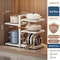 Multilayer Kitchen Storage Rack For Countertops And Cabinets 19