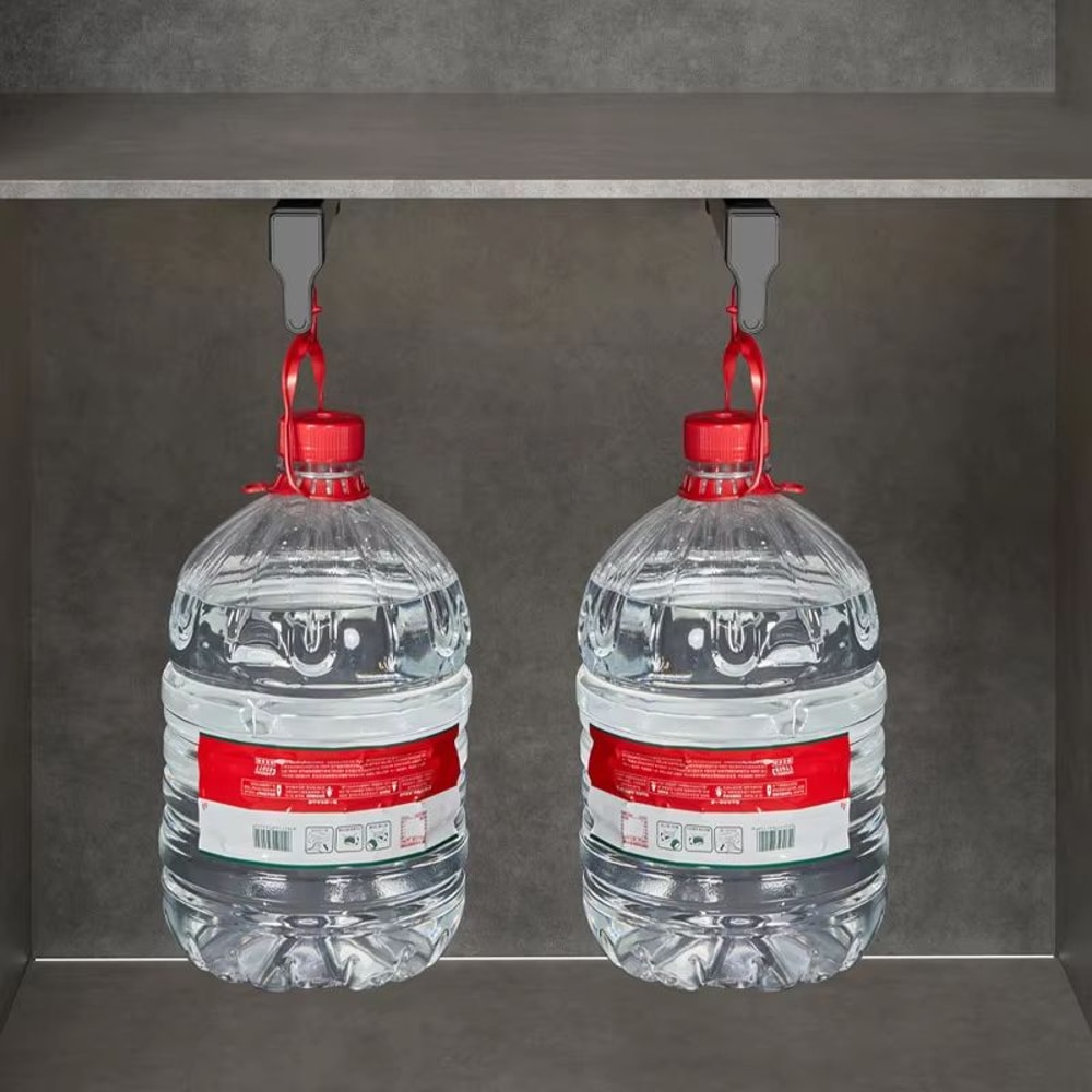 Top Mount Extendable Wardrobe PullOut Clothes Rail 4