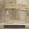 CornerSpace Acrylic Bathroom Shelf Organizer 7