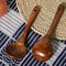 LongHandle Wooden Soup Spoon Ladle For Cooking Serving 4