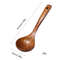 LongHandle Wooden Soup Spoon Ladle For Cooking Serving 5