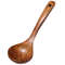 LongHandle Wooden Soup Spoon Ladle For Cooking Serving 6