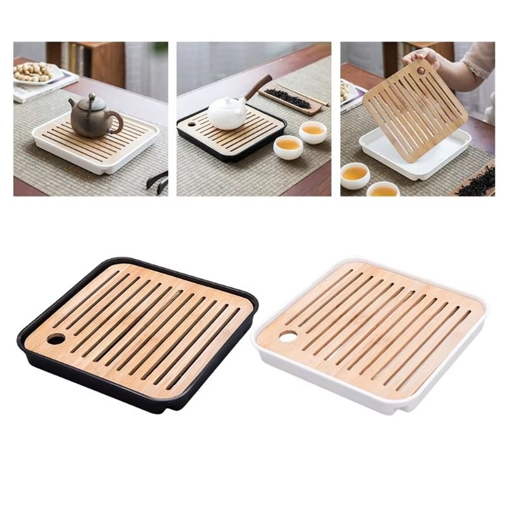 Mini Bamboo Gongfu Tea Tray 1