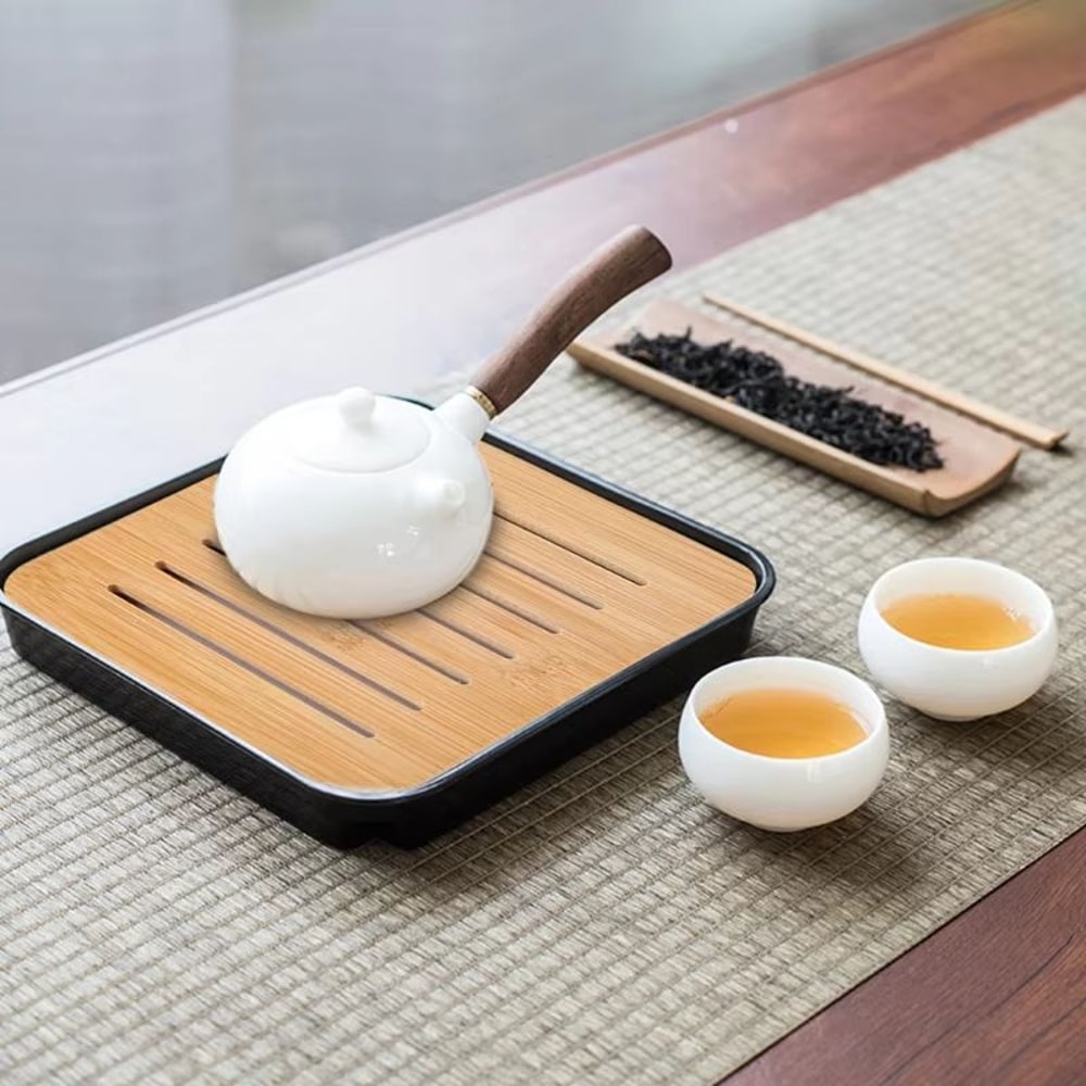 Mini Bamboo Gongfu Tea Tray 2