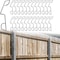 25Pack Stainless Steel Garden Fence Panel Clips And AntiVibration Wedges 0