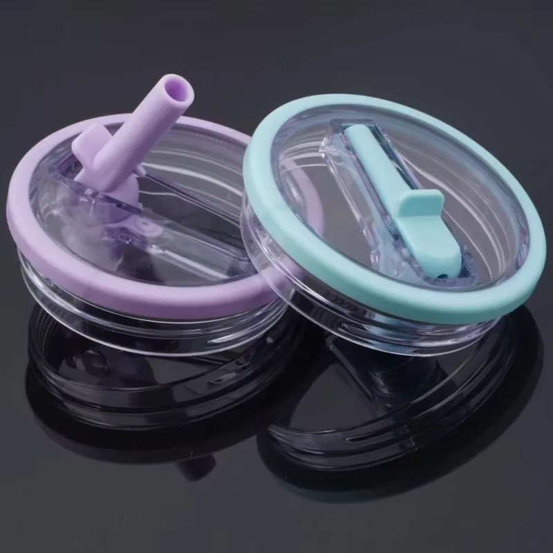 Clear SpillProof 40 Oz Tumbler Lid Replacement Cover For Travel Cups 1