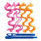 12 Piece Heatless Hair Curlers Soft Curling Rod Set 5