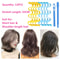 12 Piece Heatless Hair Curlers Soft Curling Rod Set 6