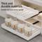 Expandable Pull Out Kitchen Cabinet Organizer With Adjustable Sliding Shelves 0