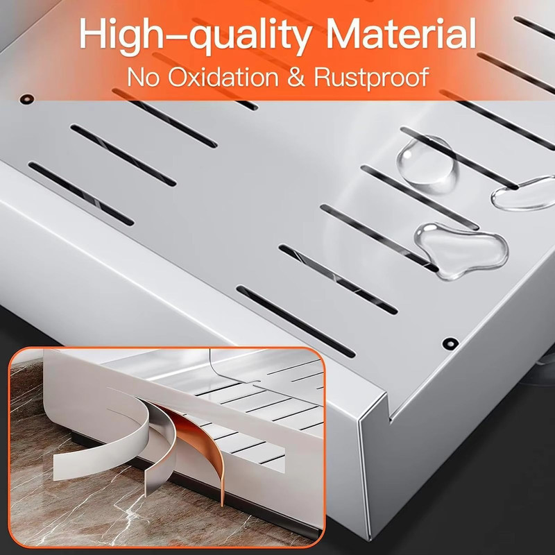 Expandable Pull Out Kitchen Cabinet Organizer With Adjustable Sliding Shelves 3