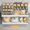 Expandable Pull Out Kitchen Cabinet Organizer With Adjustable Sliding Shelves 4