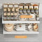 Expandable Pull Out Kitchen Cabinet Organizer With Adjustable Sliding Shelves 4