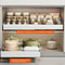 Expandable Pull Out Kitchen Cabinet Organizer With Adjustable Sliding Shelves 5