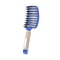 SmoothDetangle Boar Nylon Scalp Massage Hair Brush 12