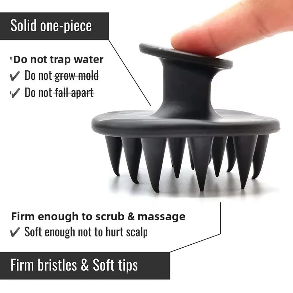 Silicone Scalp Renew Massager Shampoo Brush 4