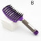 SilkyGlide Nylon Scalp Massage Detangling Brush 8