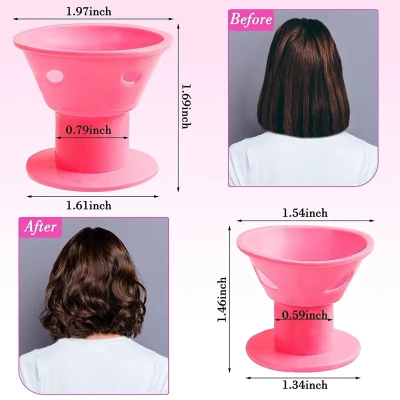 Silicone Heatless Curlers Set For Effortless Curls 2