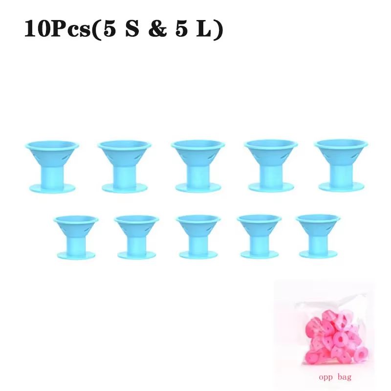 Silicone Heatless Curlers Set For Effortless Curls 7