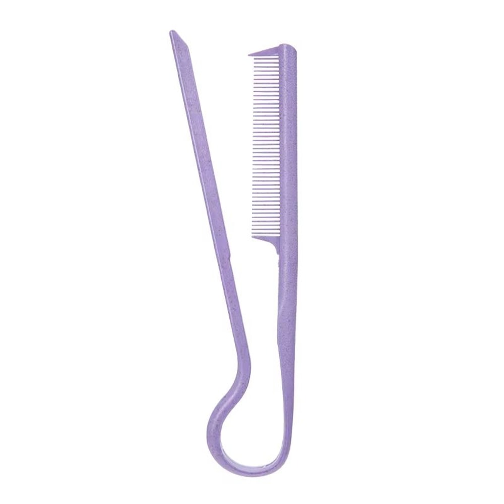Eco Wheat Straw V Shape Straightening Comb 9
