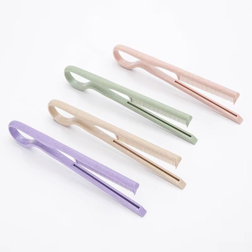 Eco Wheat Straw V Shape Straightening Comb 2