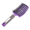 Nylon Bristle Wet Curly Hair Detangling Brush 8