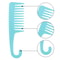 Gentle WideTeeth Detangling Brush With Scalp Massage 4