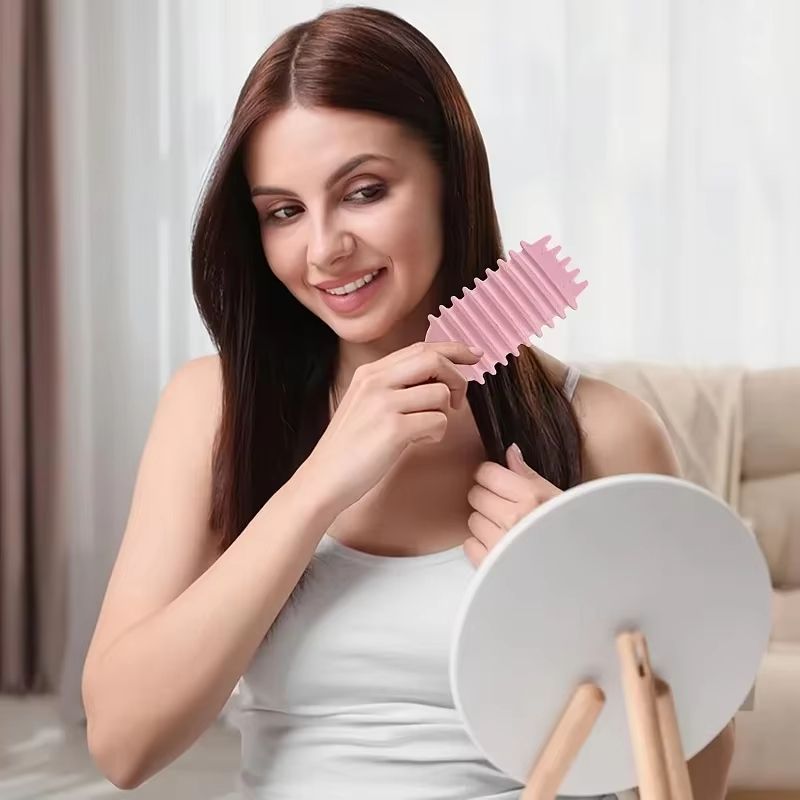 AllinOne Detangling Candy Brush Continuous Mist Spray Hair Care Kit 5