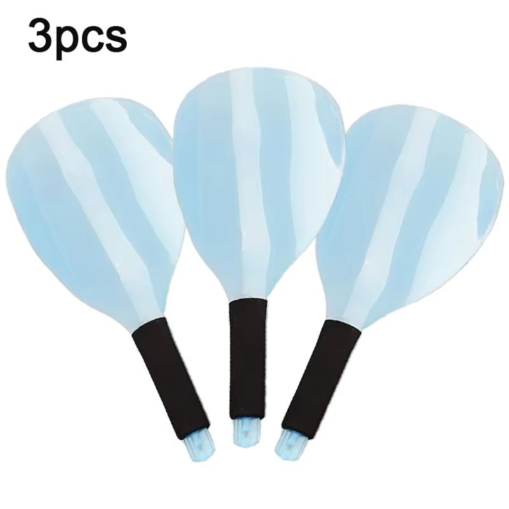 Salon Plastic Haircut Face Shield With Handle 11