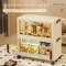 Foldable Clear Door Closet Storage Box Organizer 2