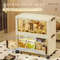 Foldable Multi Layer Rolling Storage Cabinet Organizer 2