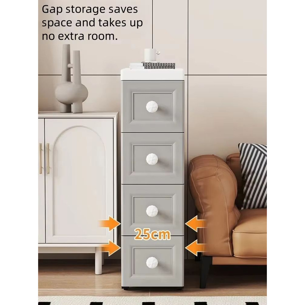 NarrowFit Slim Kitchen And Bathroom Storage Box 1