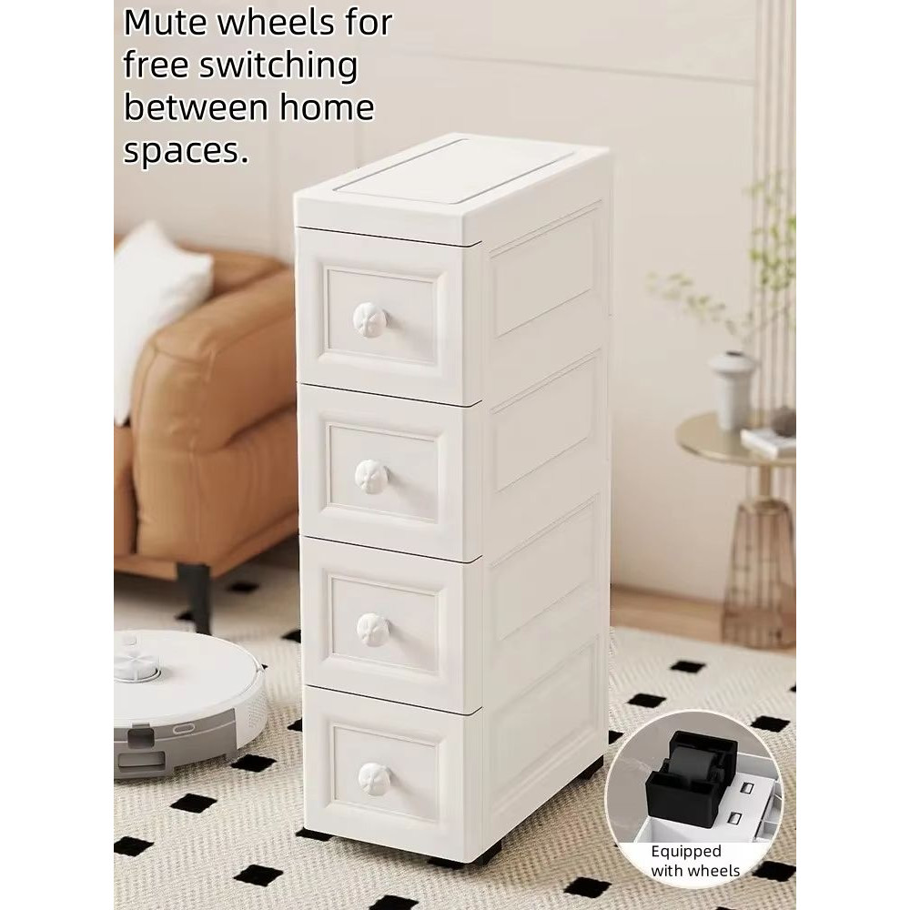 NarrowFit Slim Kitchen And Bathroom Storage Box 2