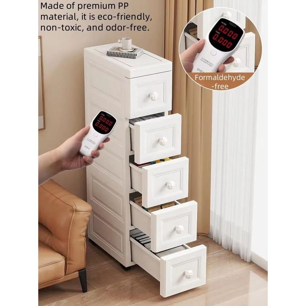 NarrowFit Slim Kitchen And Bathroom Storage Box 3